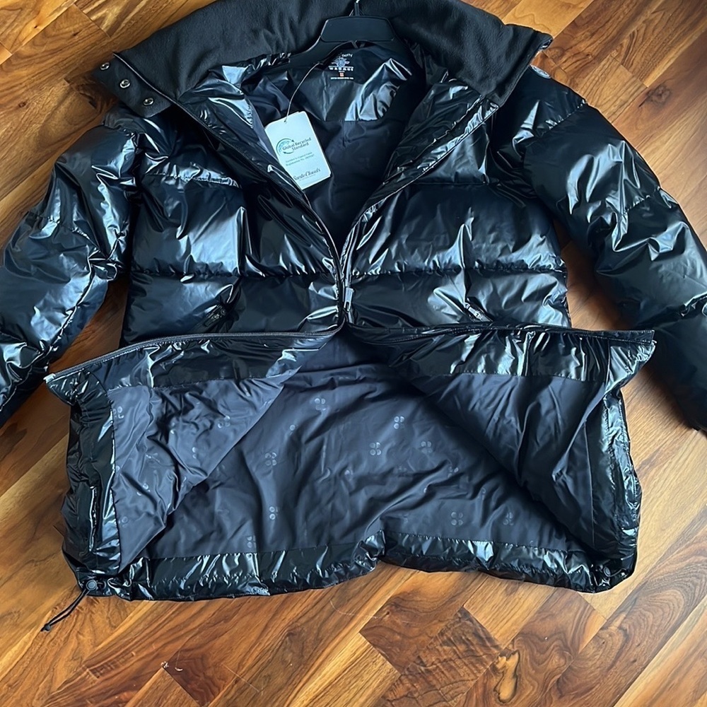 Sweaty Betty Down Puffer Coat, NEW - Picture 15 of 15